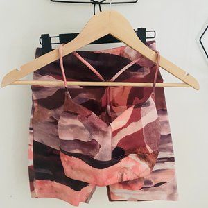 & Other Stories: Sports Bra and Bottoms